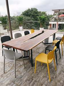 <b>Stackable</b> Plastic <b>Chair</b> for Indoor and <b>Outdoor</b> Business Environments with Easy Clean Surface Finish - Product Image 5
