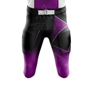 Uniforme de Fútbol Americano de Color Sólido, Uniforme de Fútbol Americano de Secado Rápido Hecho a Medida - Product Image 4