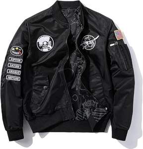 Mens Cotton Filled Silk <b>Jacket</b> Standard Thickness Lightweight Warm Premium Outerwear - Product Image 3