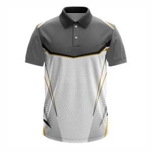 Maillot de cricket de haute qualité 100% polyester, couleurs personnalisées, logo, dernier design, durable, léger, uniforme imprimé pour adulte - Product Image 1