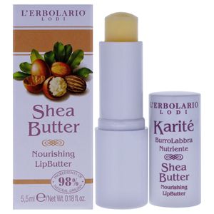 Balsamo labbra nutriente da donna - Rossetto al burro di karité da 0,18 oz - Product Image 1