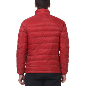 2024 New Arrival Men's Ultralight <b>Winter</b> Puffer <b>Coat</b> Stand Collar Canvas Fabric Waterproof Windproof Breathable Quick Dry Front - Product Image 5