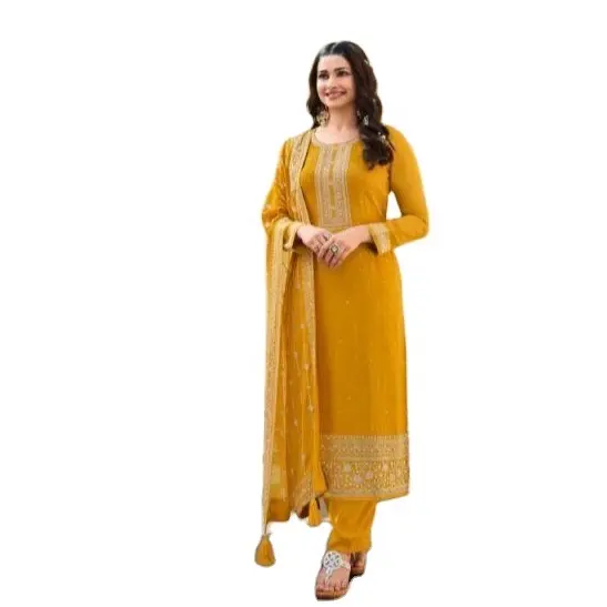 Neu modische Frauen Großhandel traditionelle muslimische Kleidung Salwar Anzug und Shalwar Kameez Kollektion 2023