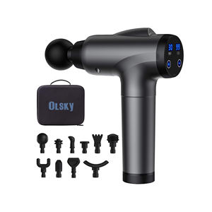 Pistolet de massage sans fil avec moteur puissant pour une thérapie de massage complète du corps - Product Image 6