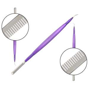 Stainless Steel Eyelash Lifting <b>Tool</b> with Comb Durable Lash Lifter - Product Image 5