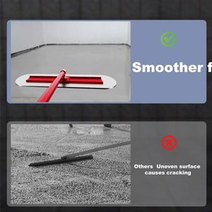เกรียงปาดปูนสแตนเลสขนาด 48x12 นิ้ว พร้อมด้ามจับแบบประกอบได้ 4 แบบ สำหรับงานฉาบปูน - Product Image 6