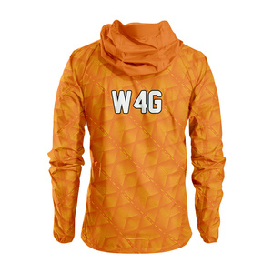 Chaqueta Cortavientos Ligera Personalizable con Capucha y Cremallera Completa, Diseño con Estampado, Resistente al Viento, Ecológica, para Exteriores, con Logotipo Frontal Personalizado - Product Image 2