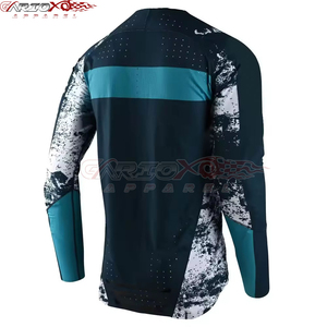 Unisex Langarm Winddichtes Motorrad-Trikot Sublimationsdruck Schnelltrocknend 120g Polyester Rennshirt Für Alle Jahreszeiten Geeignet - Product Image 5