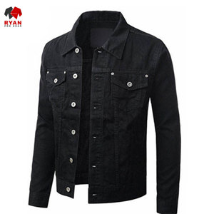 Chaqueta Vaquera Personalizada de Primera Calidad Ryan Pro Gear para Hombre, Cierre de Botones, Acolchada, de Secado Rápido, Informal - Product Image 1