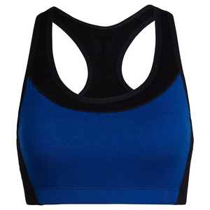 Soutien-gorge de sport dos nageur vert lime pour femme, sans armatures, coupe 3/4, séchage rapide, respirant, lavable en machine, toutes saisons, couleur unie - Product Image 3