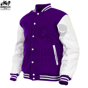 Wholesale Price Custom Made Stitch Number High School Baseball Team <b>Jackets</b> Cheap Letterman Kids Varsity <b>Jacket</b> - Product Image 2