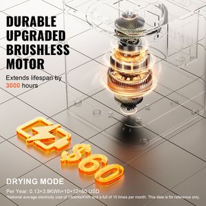 Composter Elettrico Intelligente da 5 L per Cucina, Riciclatore di Alimenti da Bancone con 2 Modalità - Product Image 4