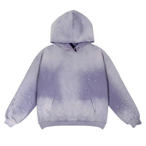 เสื้อฮู้ดดี้แบบสั่งทำพิเศษปี 2026 ผ้าคอตตอน 100% คุณภาพสูง สีซีดแบบซันเฟด ราคาถูกสำหรับขายออนไลน์ - Product Image 1