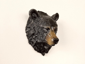Decoración de Pared de Aluminio con Cabeza de Oso Pardo - Adorno Rústico y Artístico para Colgar en la Pared en Navidad - Product Image 2