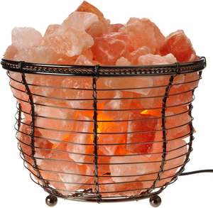2024 Best Selling Rechargeable LED Night Light Electronic <b>Crystal</b> Salt Lamp Made of Plastic Colorful Himalayan Salt Lamp - Product Image 1
