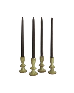 Nuevo Juego de Portavelas de Resina a Rayas, Soportes Decorativos Coloridos para una Decoración Única y Divertida del Hogar, Adorno para la Sala de Estar - Product Image 1