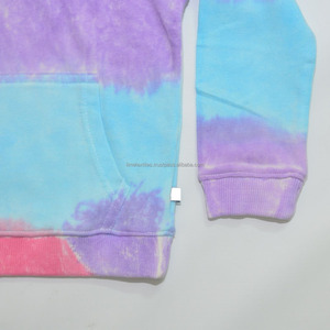 Sudadera con capucha unisex de algodón 100% de 350 g/m², estilo casual, tie-dye, de alta calidad, nueva, talla grande, lisa, para hombre, al por mayor. - Product Image 4