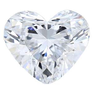 Diamante Cultivado en Laboratorio de 2 Quilates, Corte Corazón, Claridad E VS1, Certificado IGI, para Joyería - Product Image 2