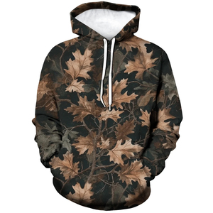 Vente en gros de sweat-shirts à capuche unisexes surdimensionnés, imprimés camouflage, avec cordon de serrage, taille plus, avec logo de marque personnalisé - Product Image 2