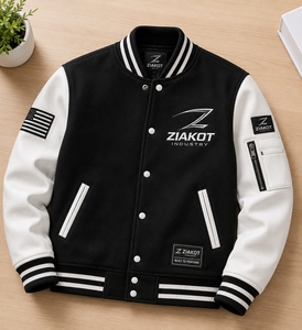 Get it directly Custom Varsity <b>Jacket</b> <b>Men</b> Women Embroidered Letterman <b>Jacket</b> Premium Baseball <b>Jacket</b> OEM ODM USA Style Varsity - Product Image 1
