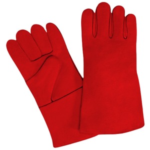 Guantes de Soldadura de Cuero Profesionales Unisex, Resistentes al Fuego, Protección UV, Dedos Completos, Resistentes, para Soldadores al Aire Libre - Product Image 3