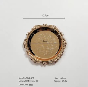 Posavasos de Metal de Estilo Moderno y Elegante, de la Mejor Calidad, Hechos a Mano, Redondos, de Acero Inoxidable, Fabricante de la India - Product Image 2