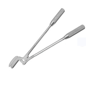 Tijeras de Yeso Stille de Plata Reutilizables de Grado Quirúrgico, 18 Pulgadas, Ortopédicas, de Acero Inoxidable, Manuales, de Mango Largo, Certificadas CE, para Caballos - Product Image 4