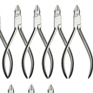 Pince orthodontique pour jeunes dentistes, kit de pliage de fils et de formation de boucles pour appareils dentaires, 10 pièces en acier inoxydable de qualité chirurgicale, autoclavable - Product Image 2