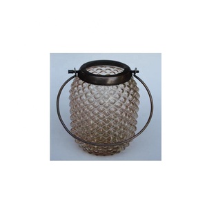 เชิงเทียนแก้วแบบแขวนสำหรับตกแต่งบ้านเชิงเทียนแก้วสำหรับใส่เทียนทีไลท์ - Product Image 2