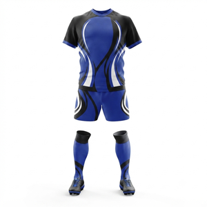 Servicio OEM, Uniforme de Rugby para Hombre Transpirable a Precio Razonable, Método de Impresión por Transferencia de Calor, Ropa Deportiva de Secado Rápido - Product Image 1