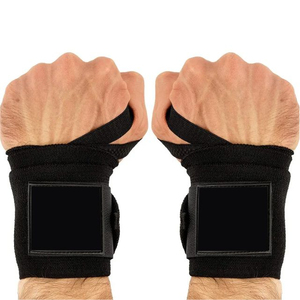 สายรัดข้อมือยกน้ำหนักวัสดุนีโอพรีนคุณภาพสูง ปรับได้ พร้อมสายรัดพยุงข้อมือ ราคาประหยัด - Product Image 1