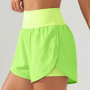 Shorts de sport taille haute pour femmes, effet push-up, extensibles et sculptants, vente en gros, fournisseur en vrac pour le marché américain - Product Image 3