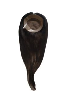 Topper de cheveux Remy Style Body Wave pour femmes avec Mono Base Technique Grade Taz Bangladrsh Indian Hair Topper - Product Image 5