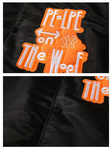 Chaqueta Varsity Bordada para Hombre 2026, Estilo Americano, con Parches en la Parte Delantera, Estilo Retro Vintage, Cortavientos Unisex - Product Image 6