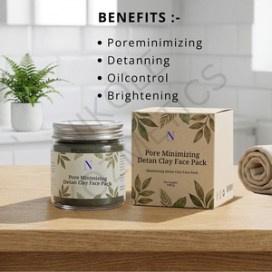 Masque Facial Nettoyant en Profondeur et Éclaircissant, Crème Anti-Taches et Minimisatrice de Pores, Contrôle du Sébum, Peau Lisse et Éclatante - Échantillon - Product Image 3
