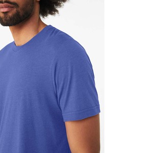 T-shirt pour homme Signature Crew en coton, coupe classique, ultra léger, logo noir sur le devant, séchage rapide, respirant, couleur unie - Product Image 2