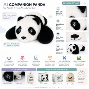 Panda Compagnon d'Apprentissage IA avec des Yeux Réactifs à l'Humeur, <span class=keywords><strong>Quiz</strong></span> et Dialogue - Product Image 4
