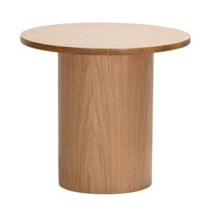 Table à manger ronde pliable moderne CHANDNI sur mesure pour 6 personnes, plateau en bois, pour appartement, restaurant, bureau/conférence - Product Image 2