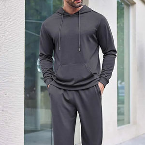 Chándales de Forro Polar con Capucha para Hombre, Tallas Grandes, Elegantes para Invierno, Logotipo Personalizado, Color Personalizable, Ecológicos, Transpirables, para Entrenamiento - Product Image 4