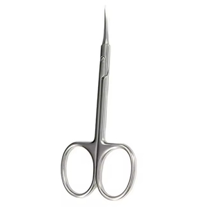 Ciseaux à cuticules professionnels en acier inoxydable de haute qualité, durables, pour manucure, lame droite et pointue - Product Image 2