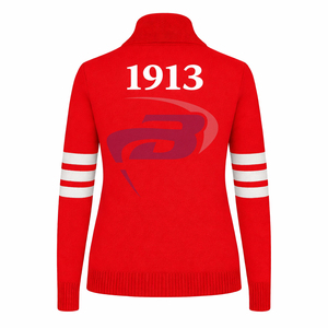 T-Shirt en coton blanc avec lettres grecques, vêtements de sororité IPL, T-Shirt rouge universitaire en solde, personnalisé avec n'importe quel design - Product Image 1