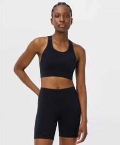 OEM/ODM - Top Corto Deportivo para Mujer, Diseño Popular de Verano, Suave y Elástico, Color Sólido, Estilo Casual, con Logotipo - Product Image 1
