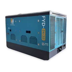 Compresor de Aire Diésel de Alta Presión FengSu de 24m3/min para Perforación de Pozos de Agua y Minería, Paquete para Sitios Remotos - Product Image 1