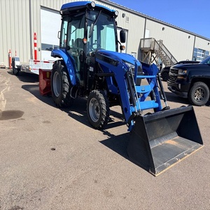 Tracteur agricole 4x4 LS de qualité supérieure avec chargeur frontal et pelle arrière pour moteur 70 CV à transmission par engrenages - Offres de prix de gros - Product Image 1