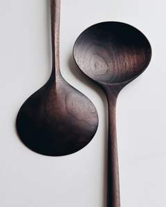 Juego de Cucharas de Madera de Mango Largo para Cocinar y Comer, para Mezclar Arroz, Fideos y Sopa, Utensilios de Cocina y Artículos para el Hogar y Fiestas - Product Image 2