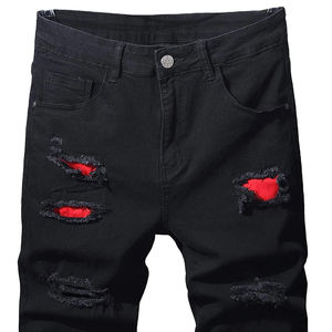 Pantalones Cortos de Mezclilla para Hombre, Estilo Recto, Lavado Claro, Desgastados, de Algodón, Personalizados, Ropa Urbana, Shorts de Verano, Proveedor OEM - Product Image 1