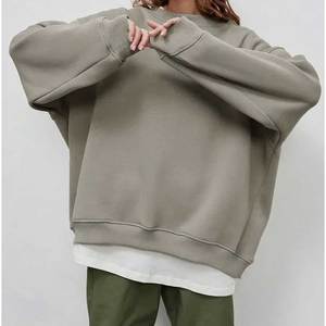 เสื้อผ้าลำลองฤดูหนาว คอเต่าทรงโอเวอร์ไซส์ สตรีทแวร์ ล้างสีแบบแอซิดวอช ด้านหน้าสั่งทำพิเศษ เป็นมิตรกับสิ่งแวดล้อม ผ้าฝ้าย 100% เนื้อผ้าบางเบา - Product Image 5