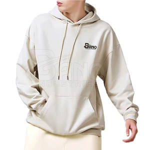 Sudadera con Capucha de Forro Polar Grueso y Cálido para Hombre, 100% Algodón, Diseño con Bolsillos, Ecológica y Transpirable - Product Image 4