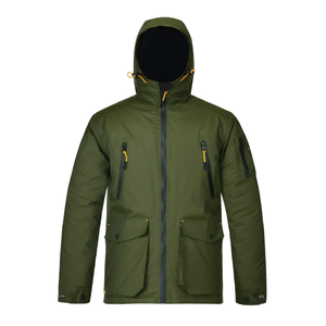 Custom Logo Design Windproof Hooded Jacket <b>Waterproof</b> Longline Outdoor Men <b>Women</b> Unisex Streetwear <b>Parka</b> Winter Jackets - Product Image 3