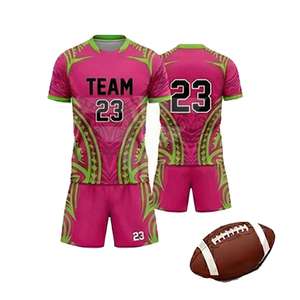 Camisetas de Fútbol Personalizadas para Torneos Juveniles, Uniformes de Fútbol de Poliéster Transpirables de Secado Rápido, Uniformes de Fútbol para Equipos Adultos - Product Image 2